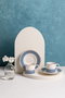 Hermia Alya - Dark Blue Juego de tazas de café